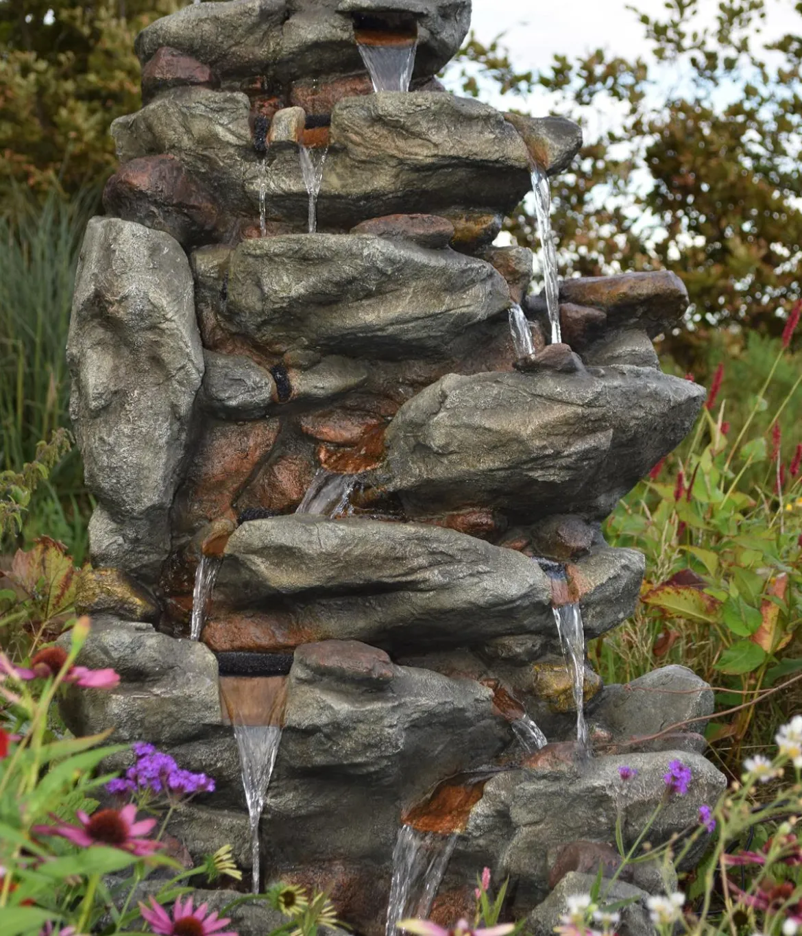 Ubbink Polyresin-Gartenbrunnen Acqua Arte Bonorva, ca. H127 cm
