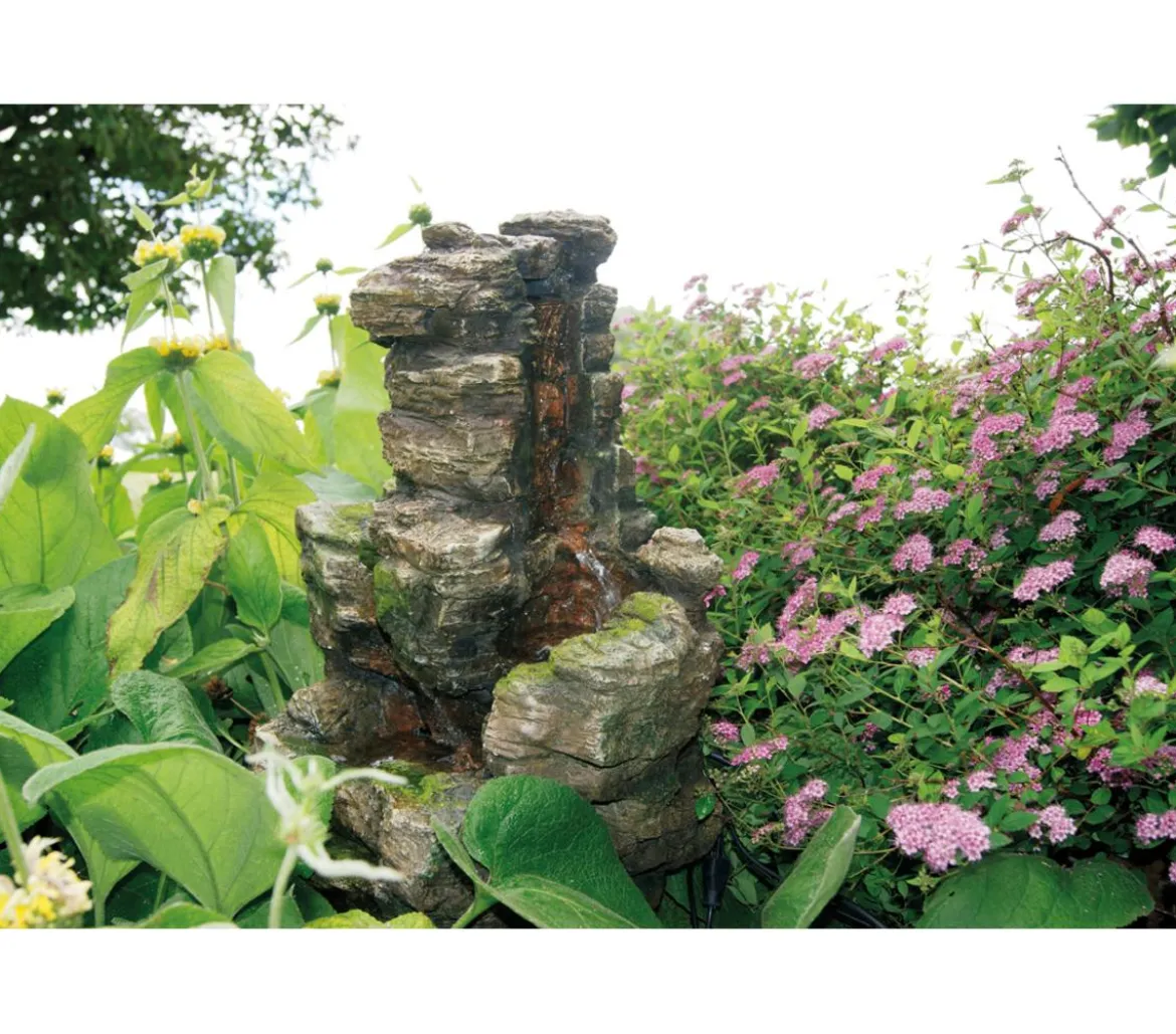 Ubbink Polyresin-Gartenbrunnen Chios, 47 x 32 x 58 cm