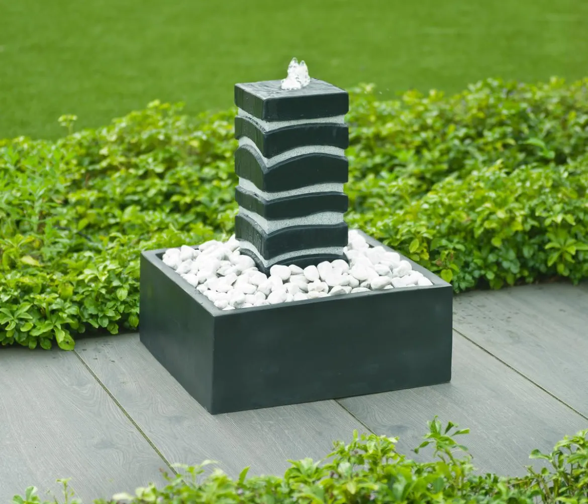 Ubbink Polyresin-Gartenbrunnen Acqua Arte Borgo, ca. H58 cm