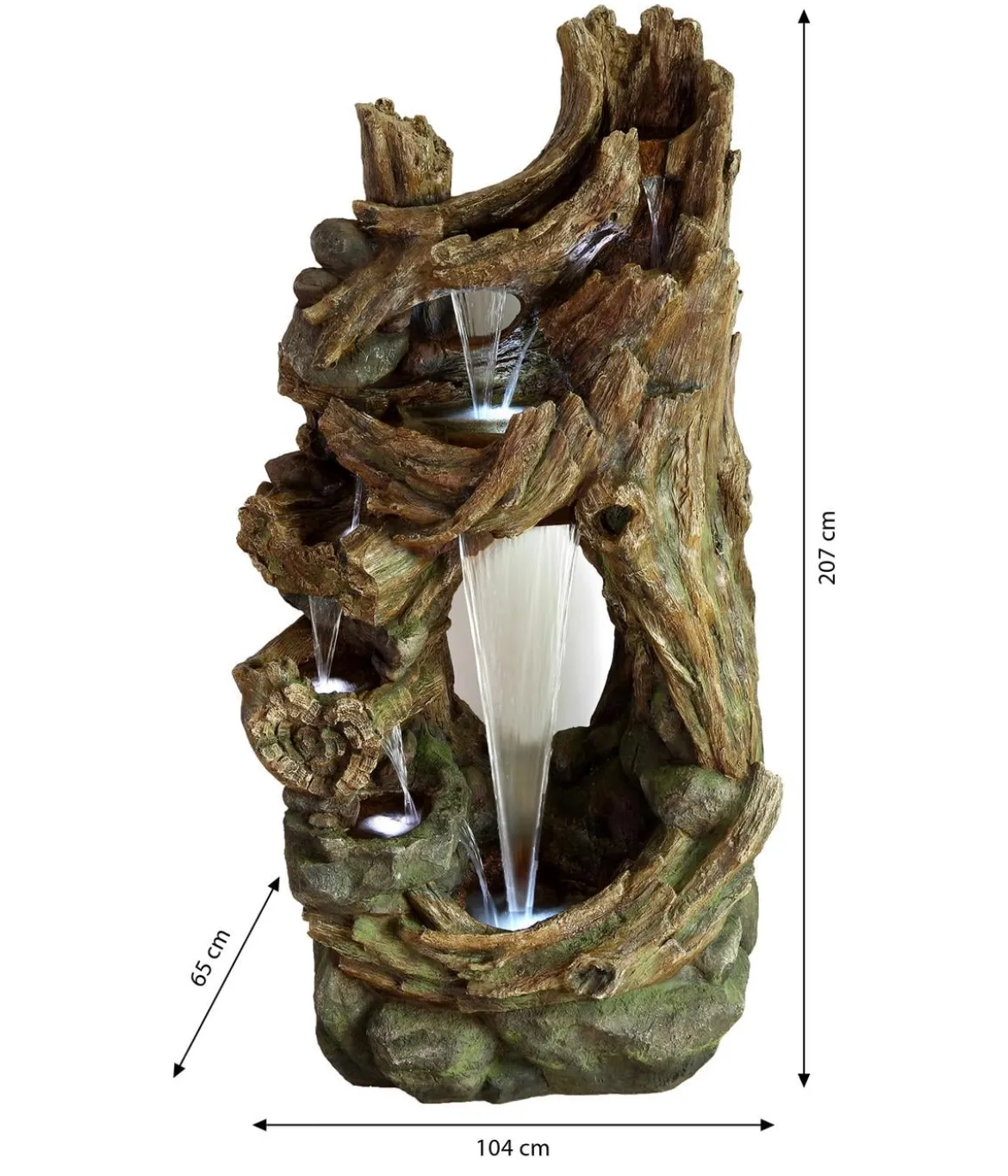 Ubbink Polyresin-Gartenbrunnen Acqua Arte Kalloni, ca. H207 cm
