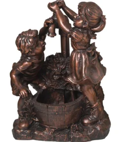 Ubbink Polyresin-Gartenbrunnen Acqua Arte Memphis, ca. H64 cm