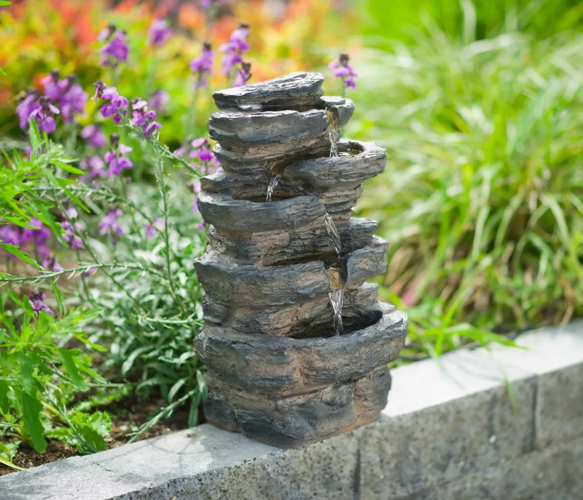 Ubbink Polyresin-Gartenbrunnen Acqua Arte Miras, ca. H42 cm