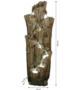 Ubbink Polyresin-Gartenbrunnen Acqua Arte Tiros, ca. H200 cm