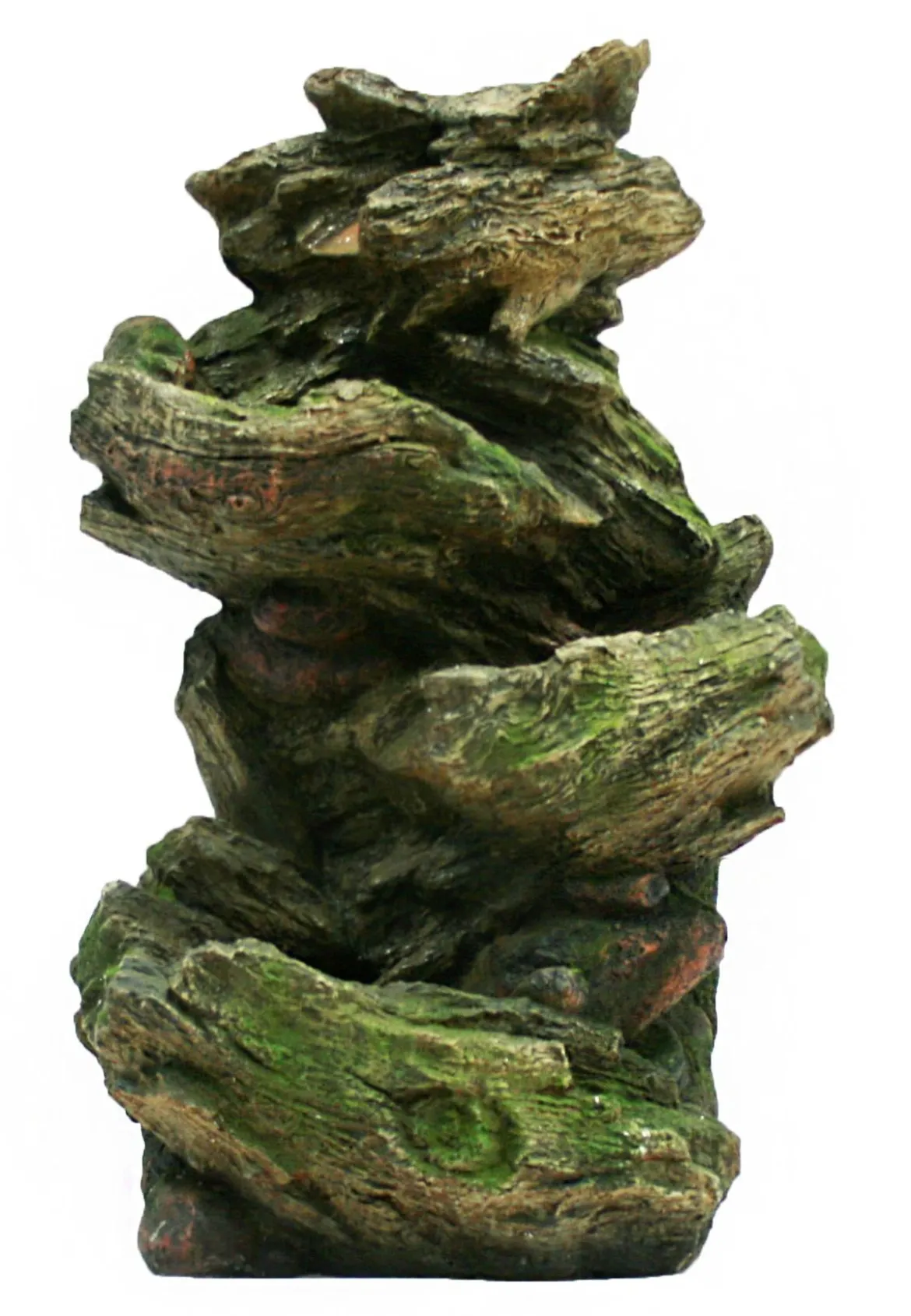 Ubbink Polyresin-Gartenbrunnen Mini-Wasserfall Vernier, ca. B46/H78/T36 cm
