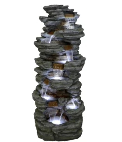 Ubbink Polyresin-Gartenbrunnen Acqua Arte Corte, ca. H201 cm