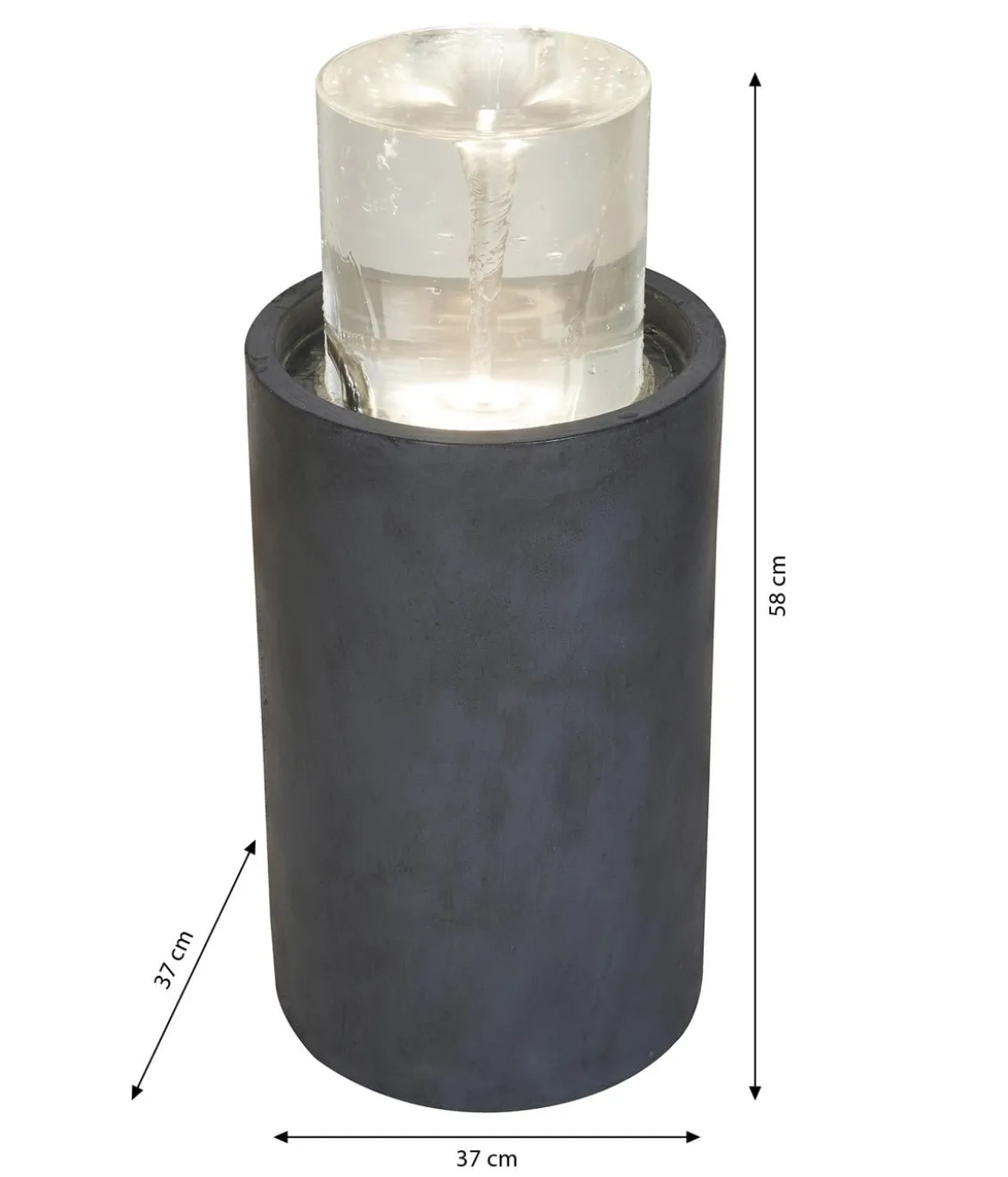 Ubbink Polyresin-Gartenbrunnen Acqua Arte Salemi, ca. H58 cm