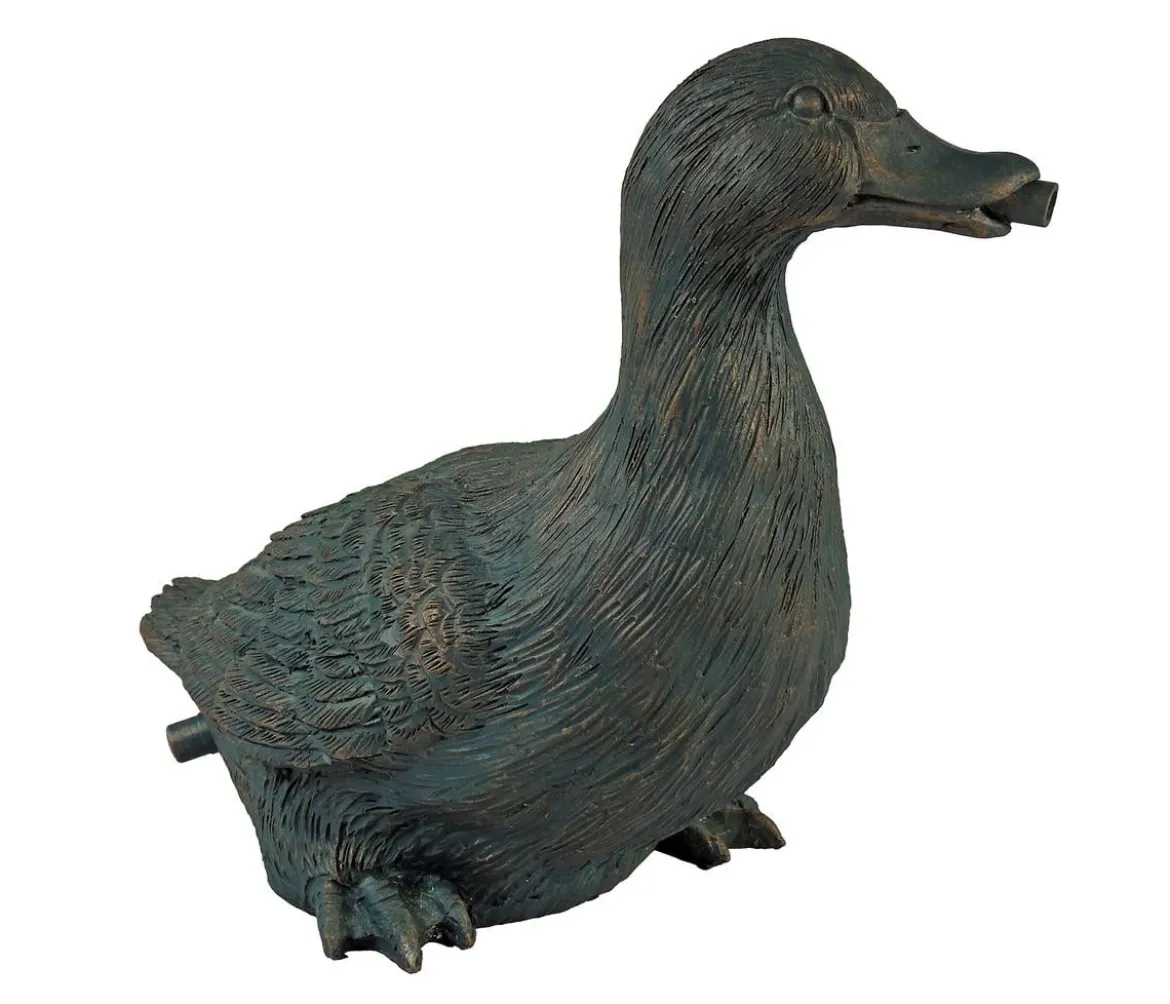 Ubbink Polyresin-Wasserspeier Ente, ca. B15/H24/T29 cm
