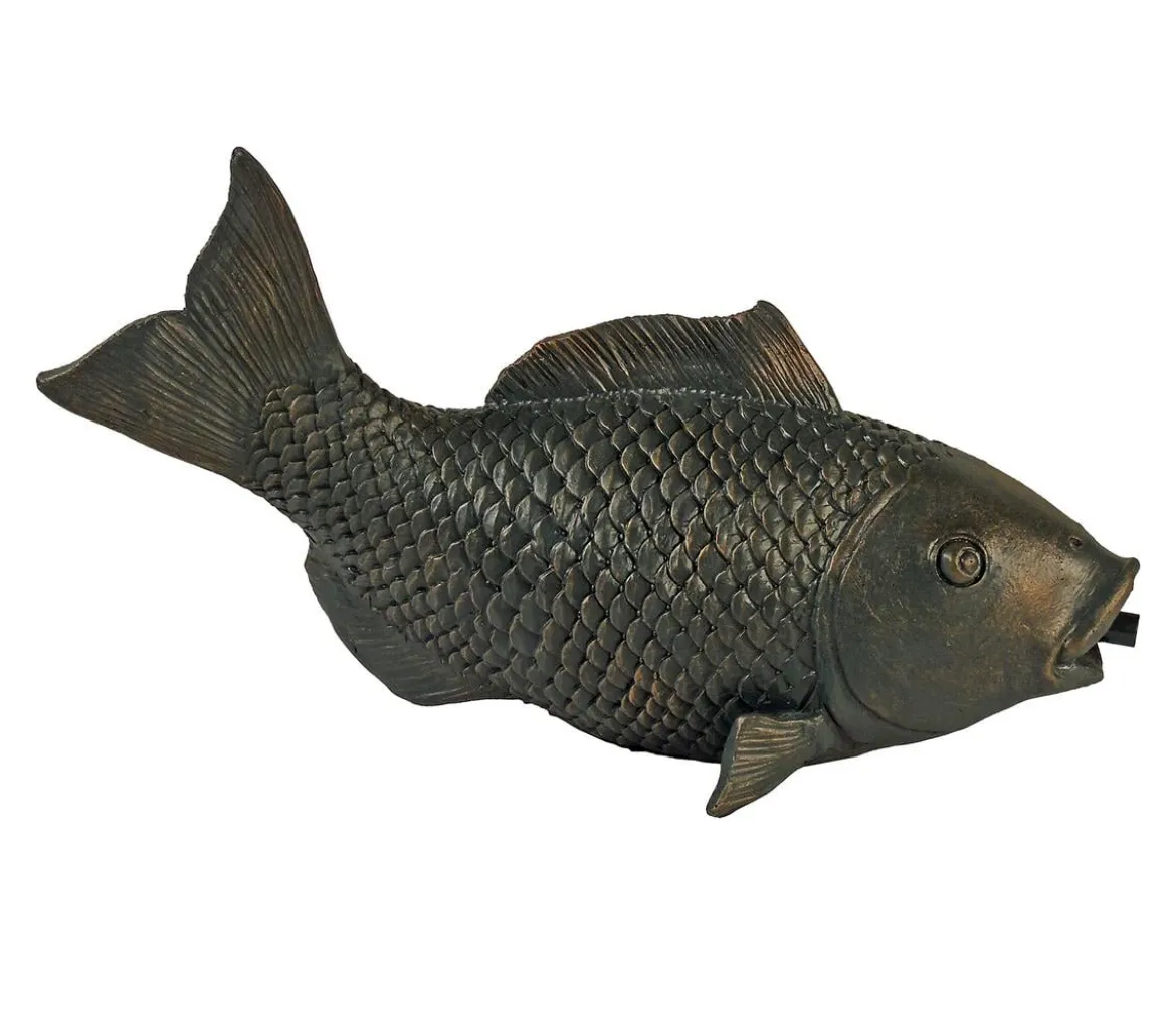 Ubbink Polyresin-Wasserspeier Fisch, ca. B35/H19/T14 cm