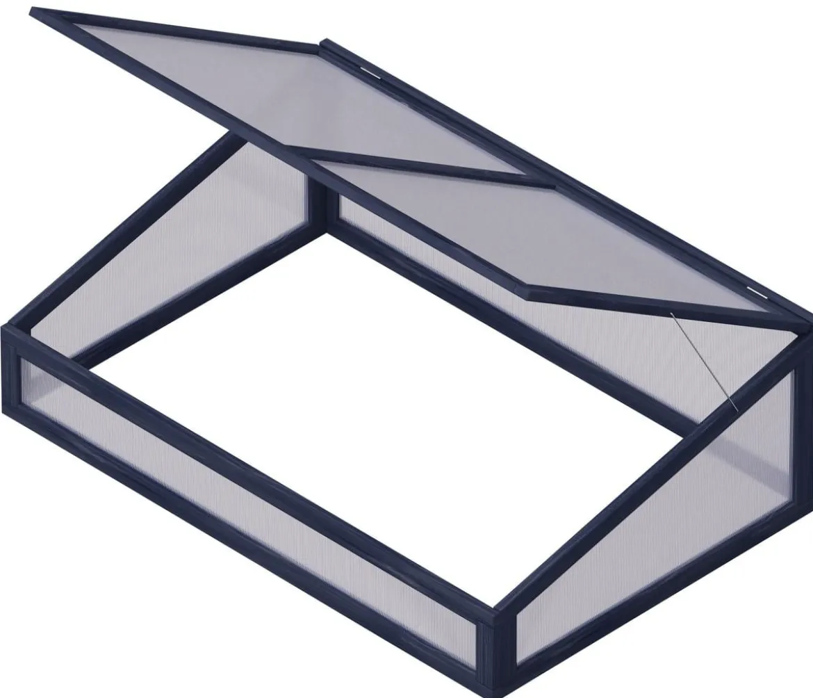 Upyard Frühbeet-Aufsatz, ca. B121,5/H6,5/T80,5 cm