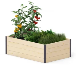 Upyard Holz-Hochbeet GardenBox I-Box, ca. B120/H40/T80 cm