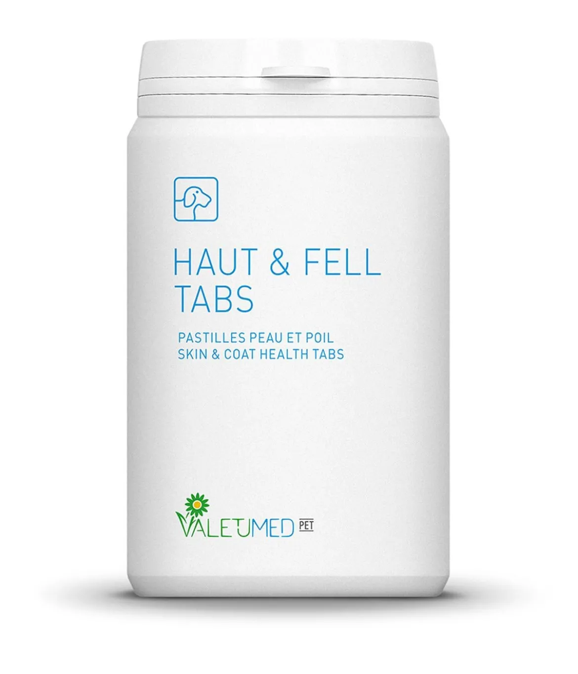 Valetumed Ergänzungsfutter für Hunde Haut & Fell Tabs, 180 g