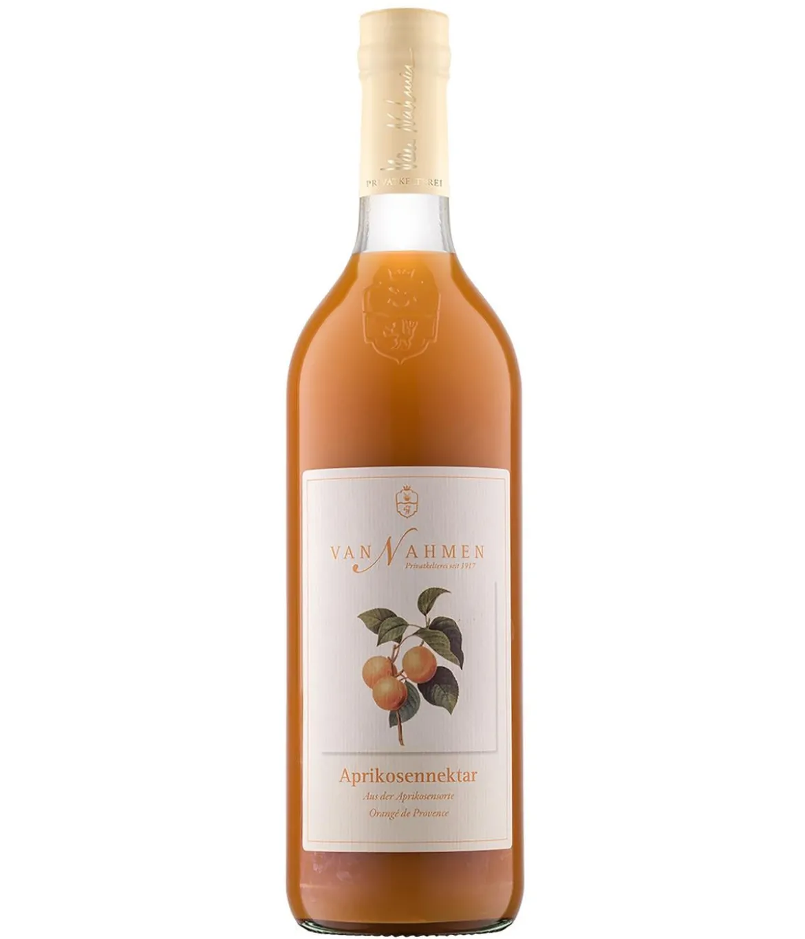 van Nahmen Aprikosennektar, 0,75 L
