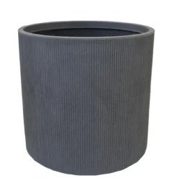 Vasar Kunststoff-Topf City, rund, grau