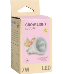 Venso LED-Pflanzenlampe Cultura E27, 7 W