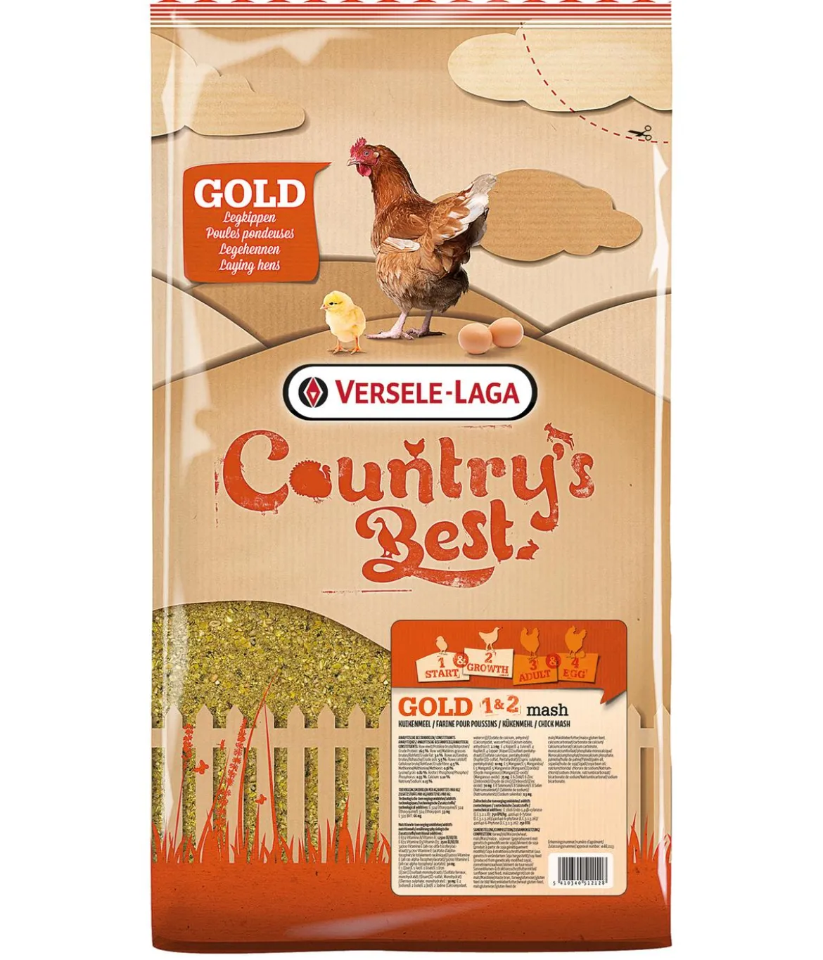 Versele-Laga Country's Best Hühnerfutter Gold 1&2 mash
