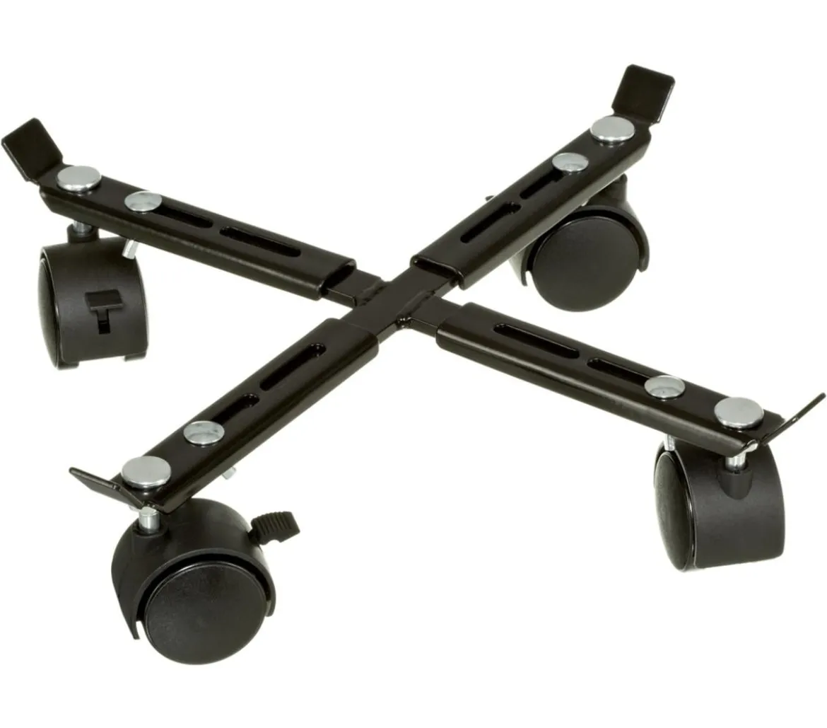 Videx Metall-Pflanzroller, schwarz, 35 x 35 cm