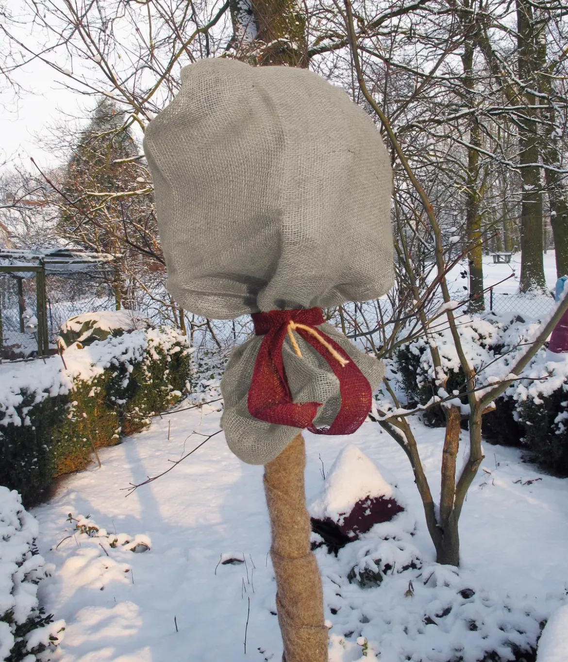 Videx Winterschutz Jutesack, grau, ca. B60/H80 cm