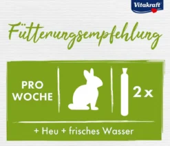 Vitakraft® Nagersnack Kräcker® Original Honig + Dinkel für Zwergkaninchen, 2er Pack