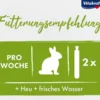 Vitakraft® Nagersnack Kräcker® Original Wald- + Holunderbeere für Zwergkaninchen, 2er Pack