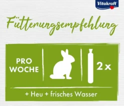 Vitakraft® Nagersnack Kräcker® Original Wald- + Holunderbeere für Zwergkaninchen, 2er Pack