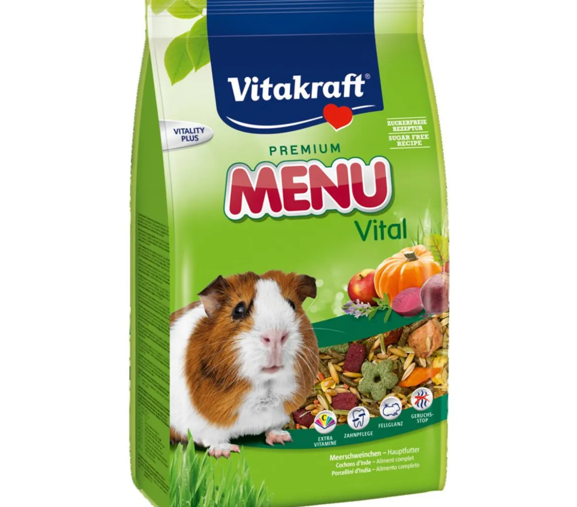 Vitakraft Premium Menü Vital, Meerschweinchenfutter, 1 kg