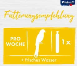 Vitakraft® Vogelsnack Kräcker® Original Honig + Anis für Papageien, 2er Pack