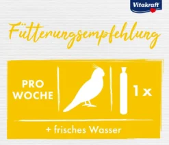 Vitakraft® Vogelsnack Kräcker® Original Kiwi + Citrus für Großsittiche, 2er Pack