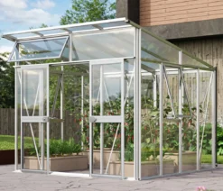 Vitavia Gewächshaus Artemis 7800 ESG/HKP, ca. B267/H242/T295 cm