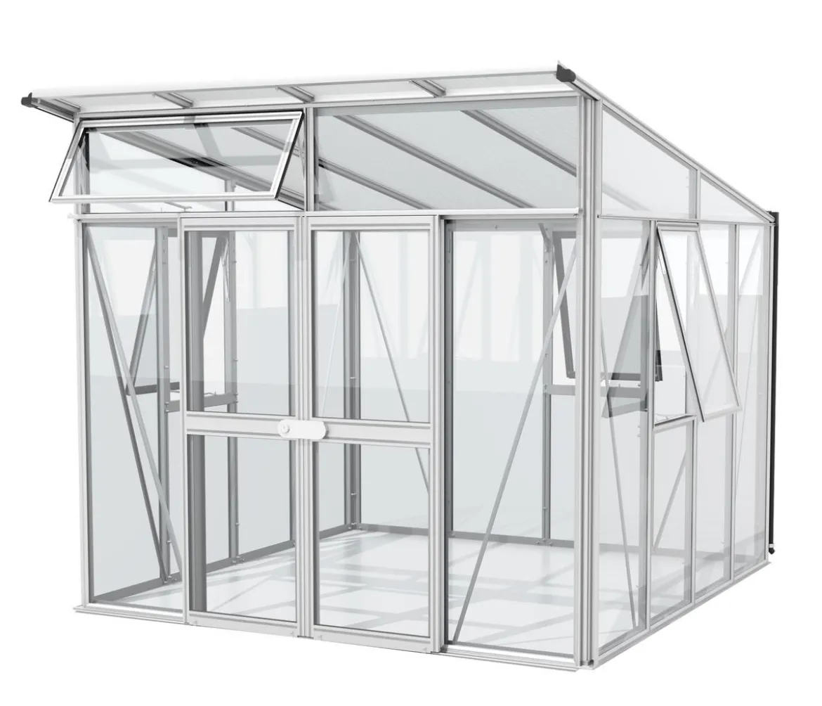 Vitavia Gewächshaus Artemis 7800 ESG/HKP, ca. B267/H242/T295 cm