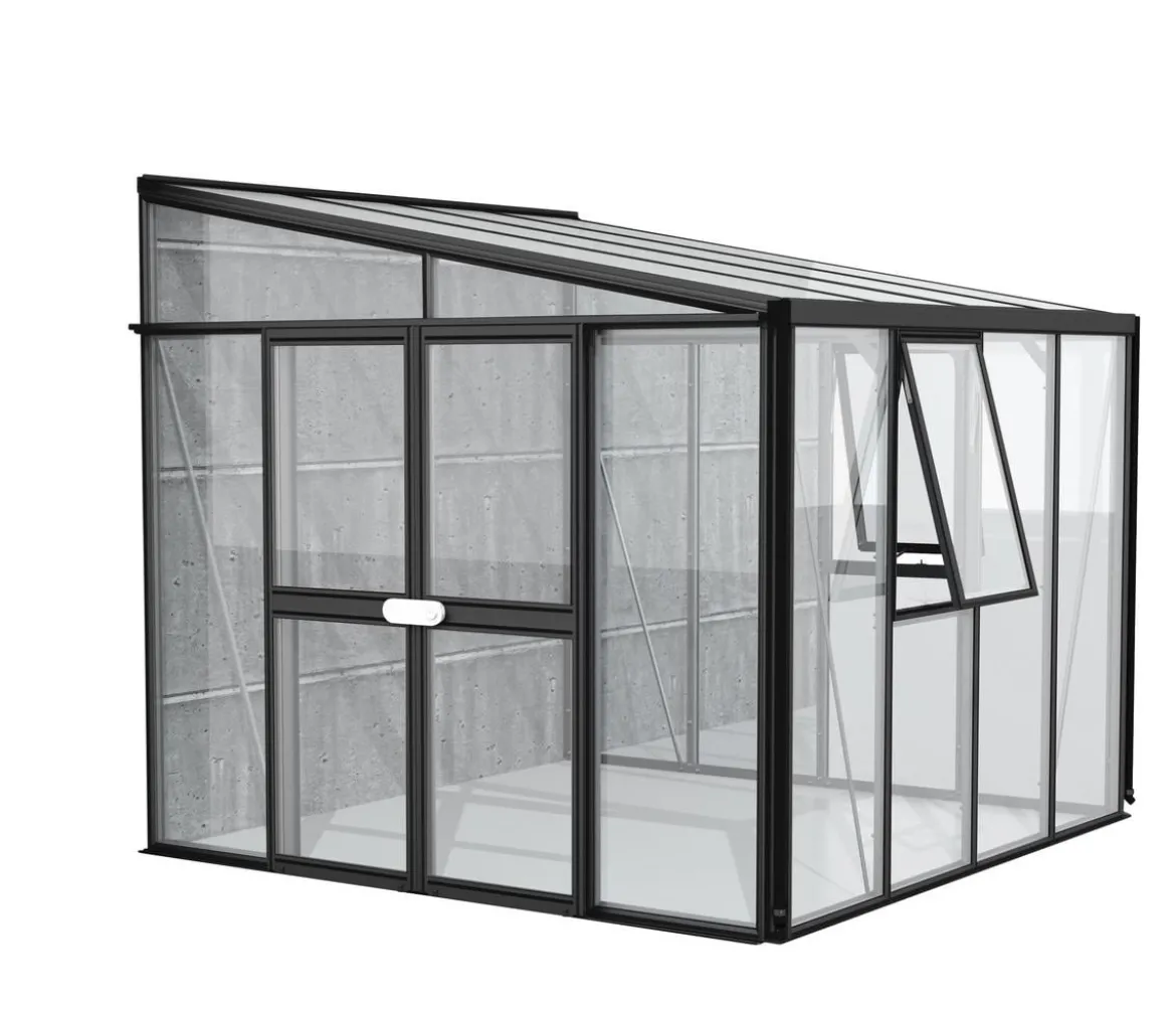 Vitavia Gewächshaus Athene 7000 ESG/HKP, ca. B271/H239/T266 cm