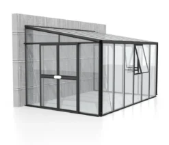 Vitavia Gewächshaus Athene 10200 ESG/HKP, ca. B397/H239/T266 cm