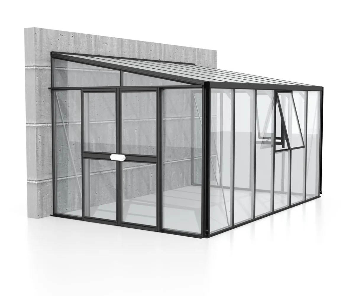Vitavia Gewächshaus Athene 10200 ESG/HKP, ca. B397/H239/T266 cm