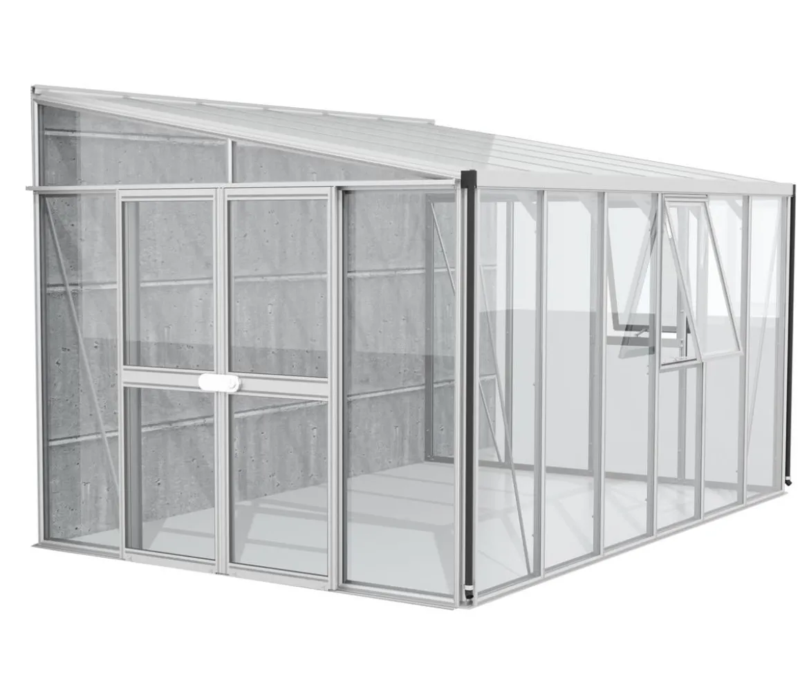 Vitavia Gewächshaus Athene 10200 ESG/HKP, ca. B397/H239/T266 cm
