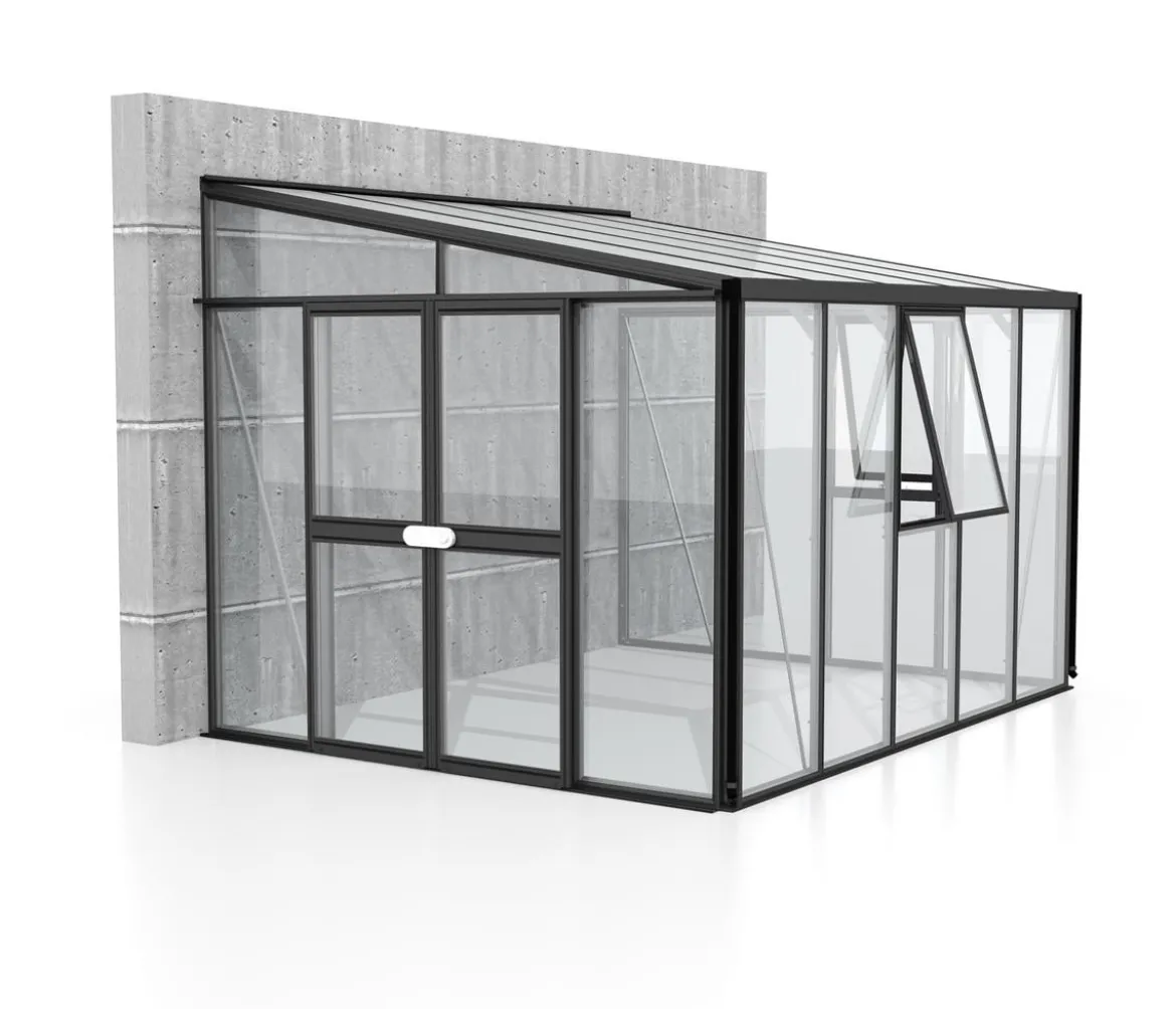 Vitavia Gewächshaus Athene 8600 ESG/HKP, ca. B334/H239/T266 cm