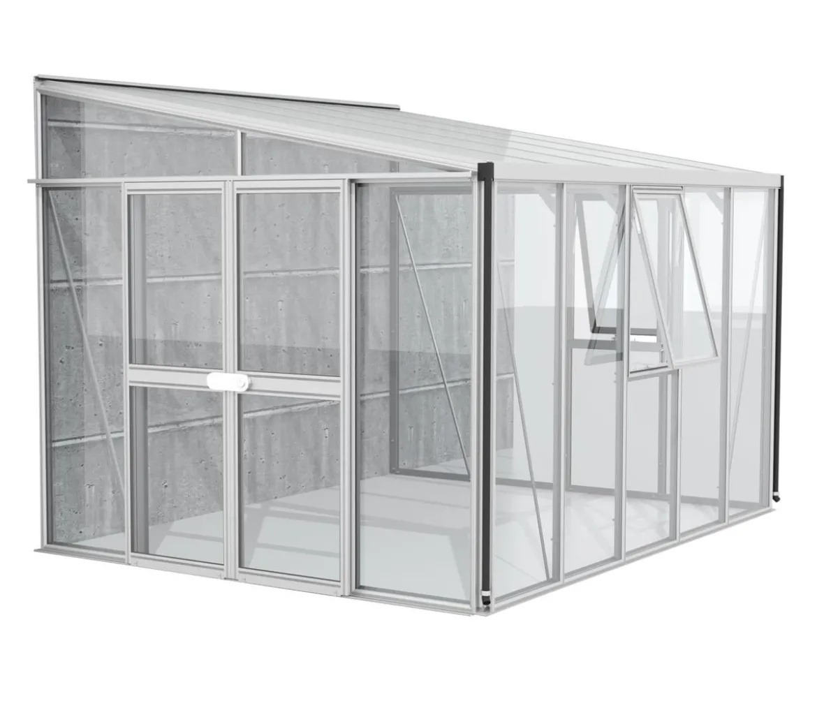 Vitavia Gewächshaus Athene 8600 ESG/HKP, ca. B334/H239/T266 cm