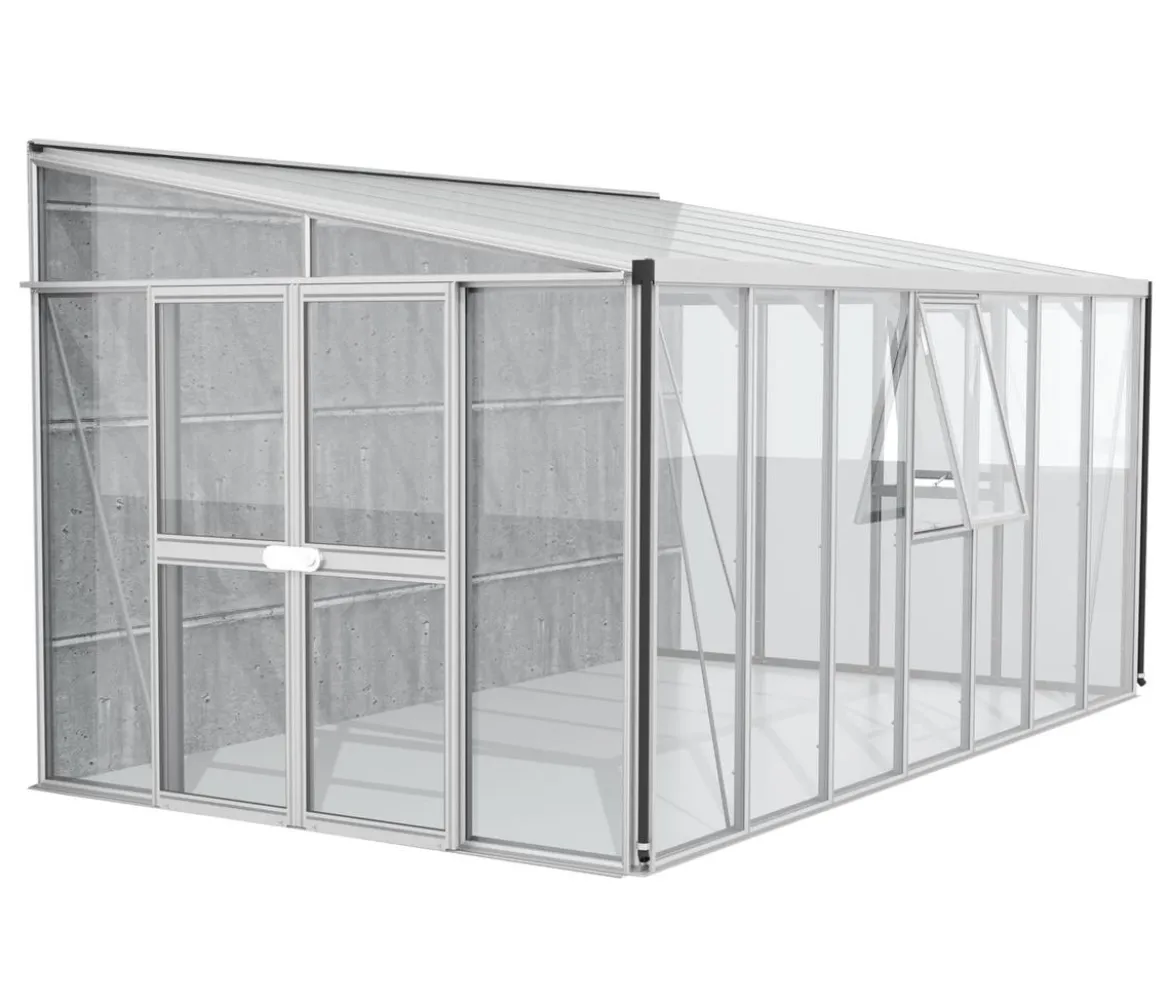 Vitavia Gewächshaus Athene 11900 ESG/HKP, ca. B460/H239/T266 cm