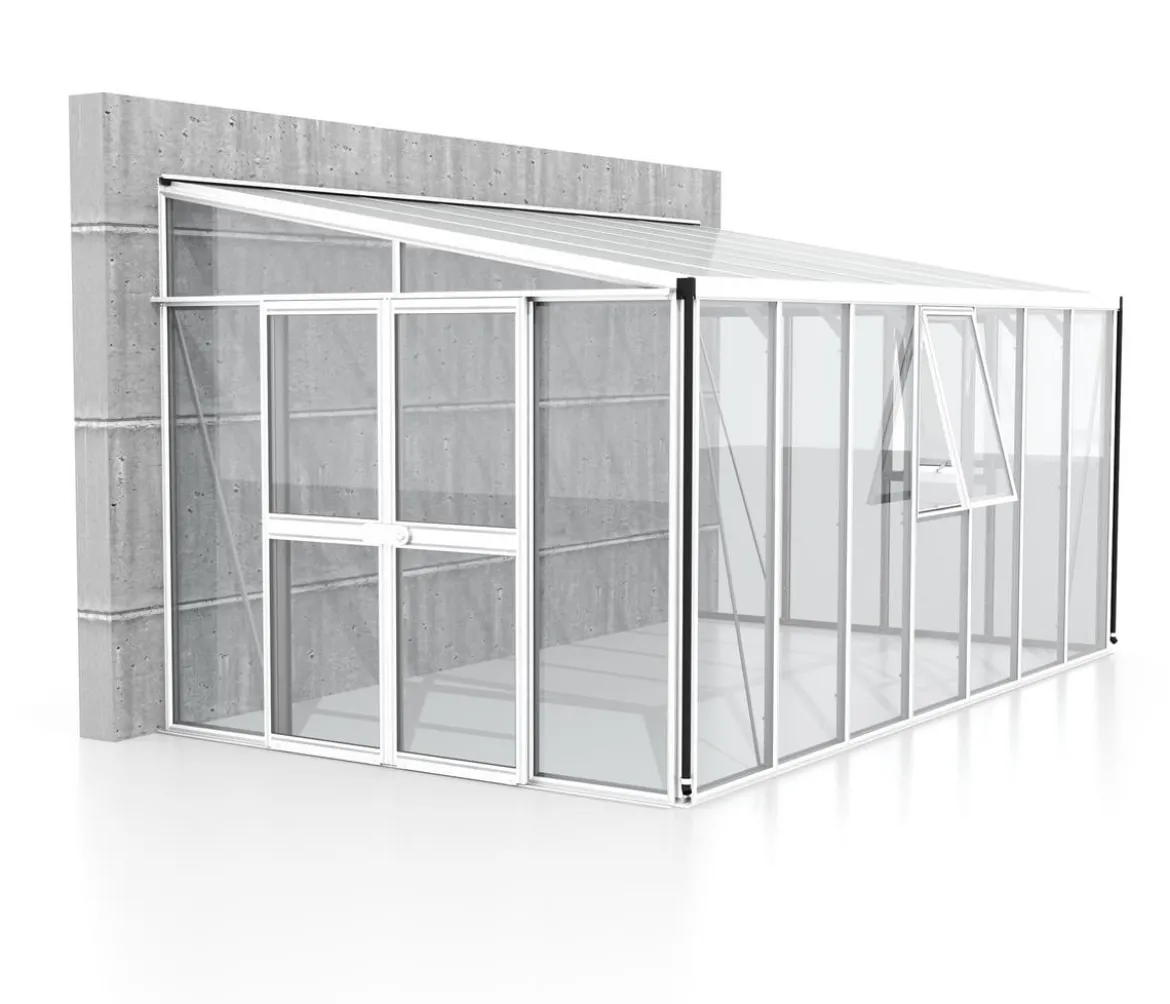 Vitavia Gewächshaus Athene 11900 ESG/HKP, ca. B460/H239/T266 cm