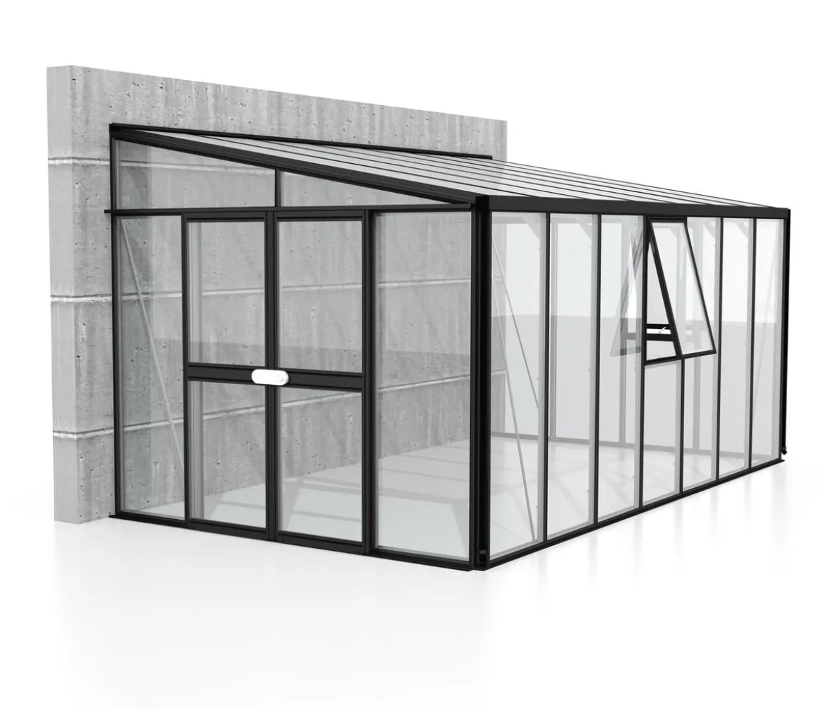Vitavia Gewächshaus Athene 11900 ESG/HKP, ca. B460/H239/T266 cm