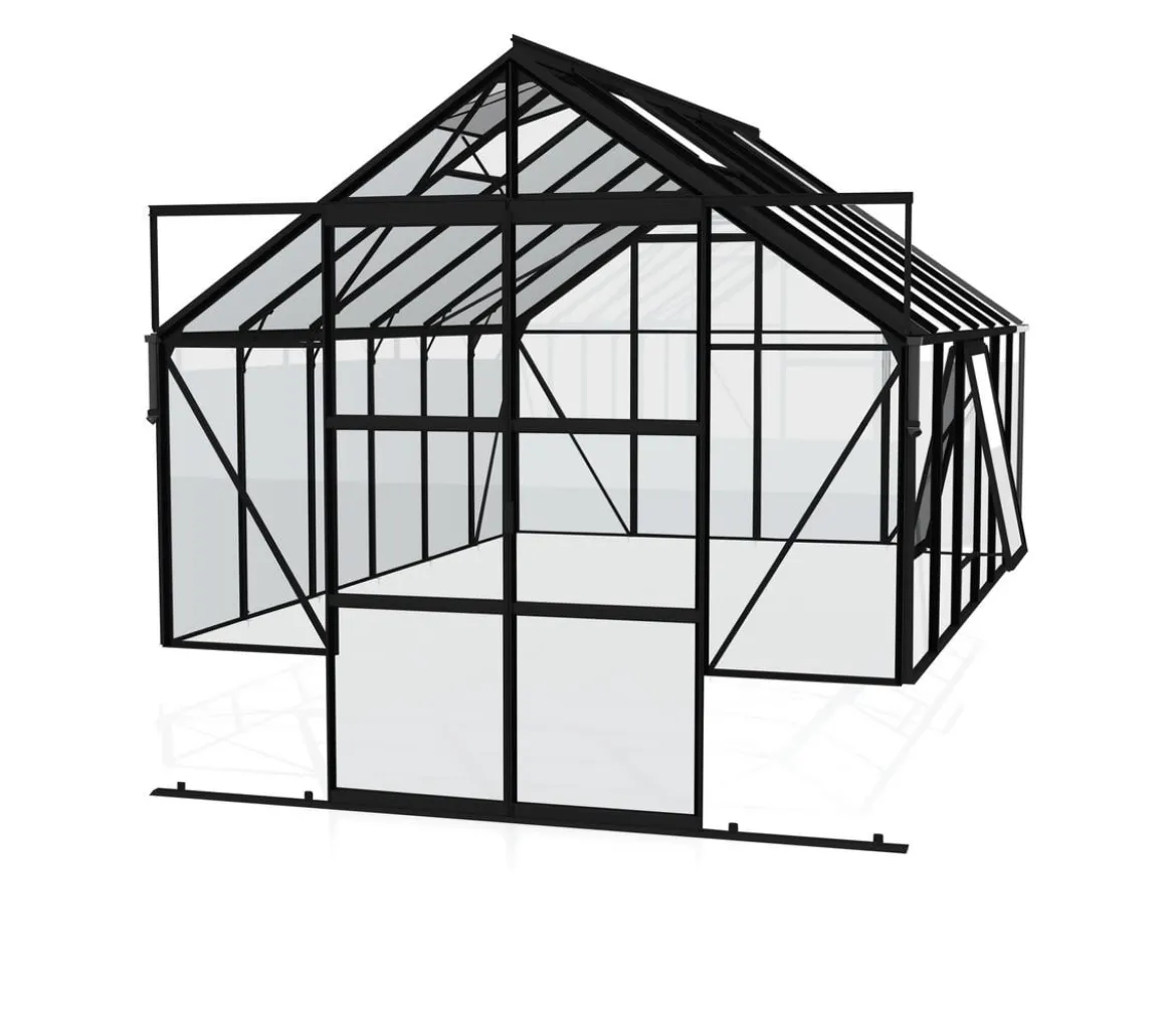 Vitavia Gewächshaus Cassiopeia 9900 ESG, ca. B257/H249/T385 cm