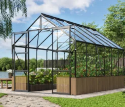 Vitavia Gewächshaus Cassiopeia 9900 ESG, ca. B257/H249/T385 cm