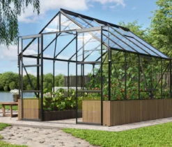 Vitavia Gewächshaus Cassiopeia 8300 ESG, ca. B257/H249/T323 cm