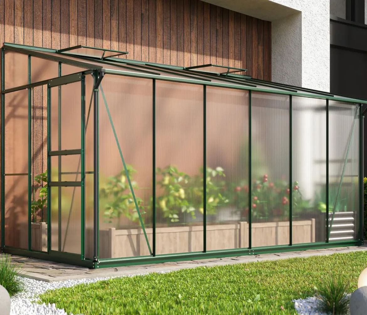 Vitavia Gewächshaus Iris 7800, ca. B387/H221/T201 cm