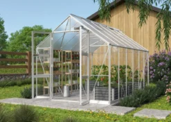 Vitavia Gewächshaus Orbit 9900, ESG/NSG, inkl. Stahlfundamentrahmen