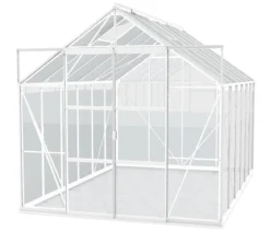Vitavia Gewächshaus Phönix 9900 ESG/HKP, inkl. Stahlfundamentrahmen, ca. B257/H254/T386 cm