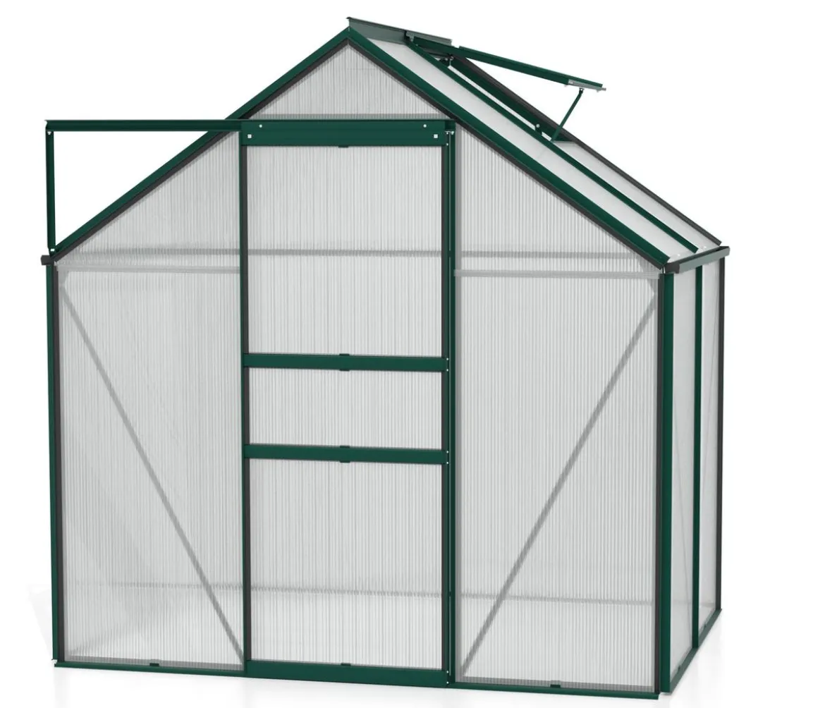 Vitavia Gewächshaus Pollux 2500 HKP, ca. B195/H197/T131 cm