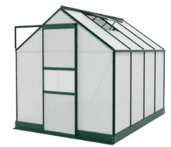 Vitavia Gewächshaus Pontos 5000 HKP 4 mm, inkl. Stahlfundamentrahmen, ca. B195/H207/T261 cm