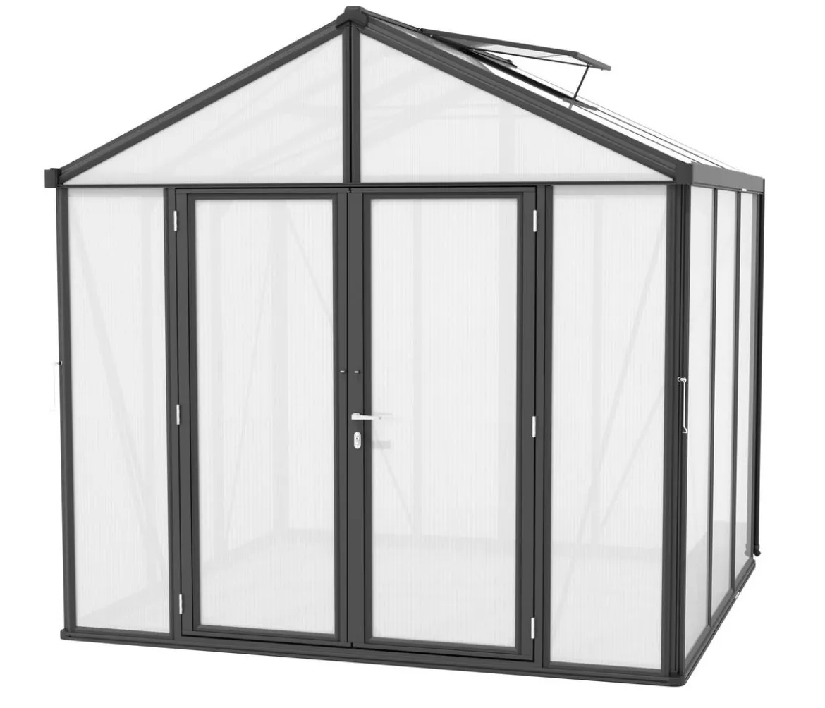 Vitavia Gewächshaus Poseidon 6200 HKP, ca. B258/H250/T242 cm