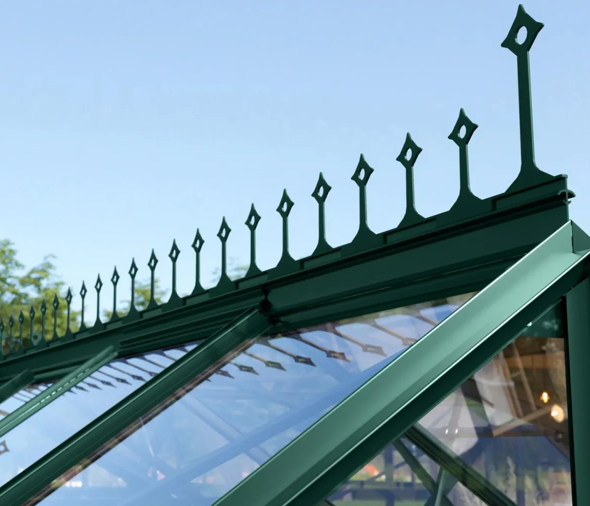 Vitavia Orangerie Minerva ESG, inkl. Stahlfundamentrahmen, ca. B383/H254/T383 cm