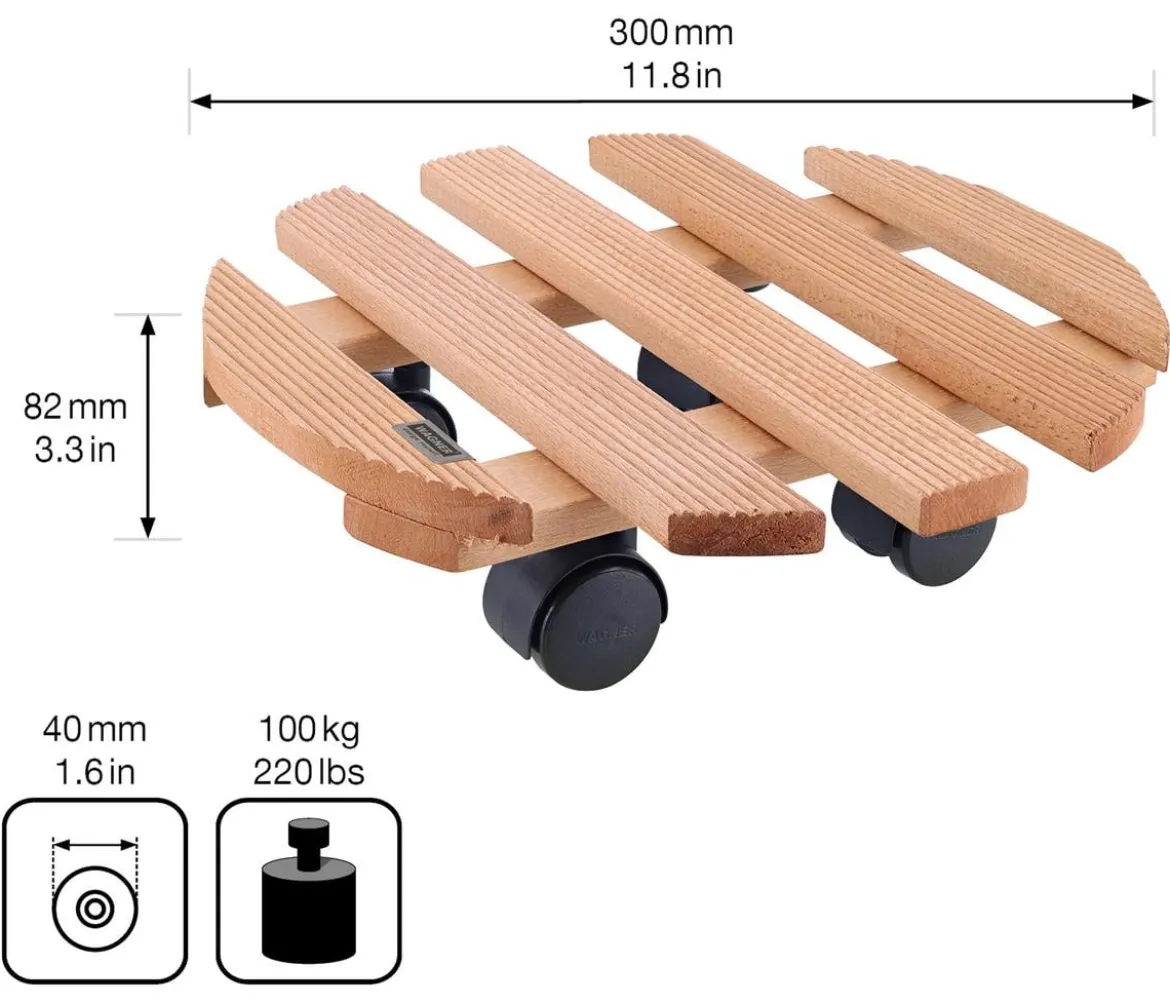 Wagner Pflanzroller Country, Ø 30 cm