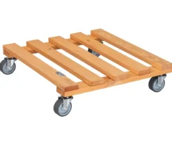 Wagner Pflanzroller Massivholz, lackiert, ca. B38/H9,5/T38 cm